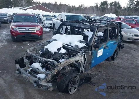 2021 Jeep Wrangler Unlimited Sport 4X4 from USA, damaged, VIN 1C4HJXDG4MW737611